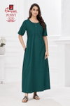 Purvi Nighty Vol 1 By Ganpati Cotton Printed Night Wear Nighty Wholesale Price In Surat